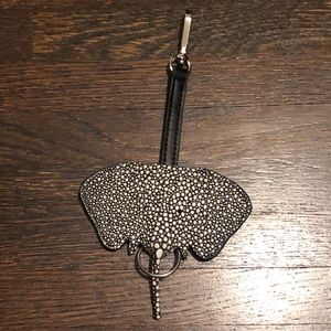 Elephant Bag Charm/ Keychain Ring